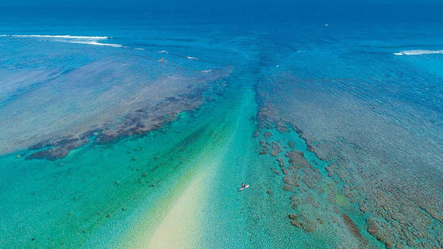 Lagon de l'Hermitage